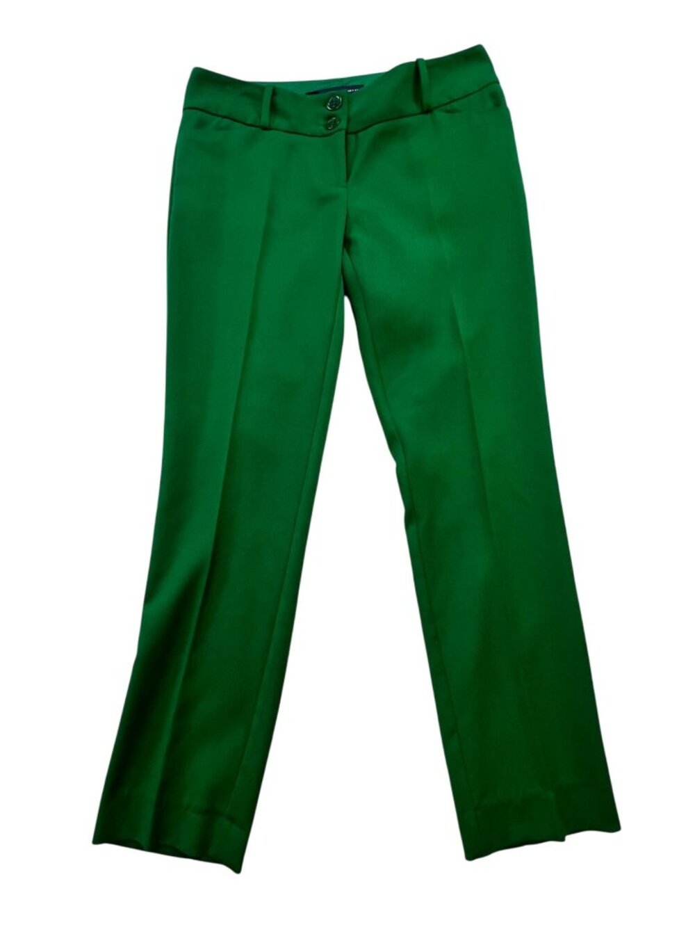 The Limited Womens Relaxed Slim Drew Fit Tailored Dress Pants Size 2 Green